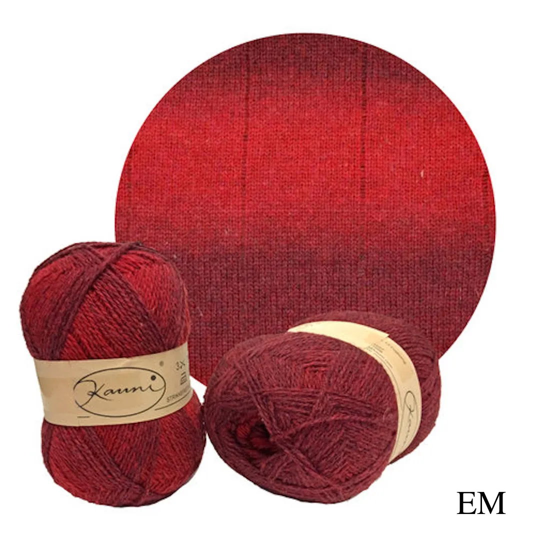 Kauni Effektgarn Garter Stitch Scarf Knitting Kit | Kauni Effektgarn & Knitting Pattern (#245)
