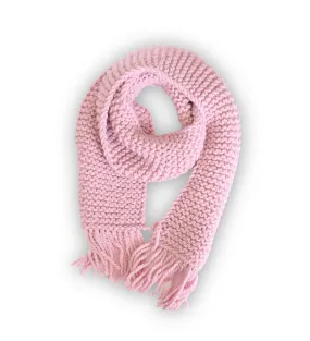 Knit scarf, chunky pink scarf, oversized scarf,  women scarf, men scarf