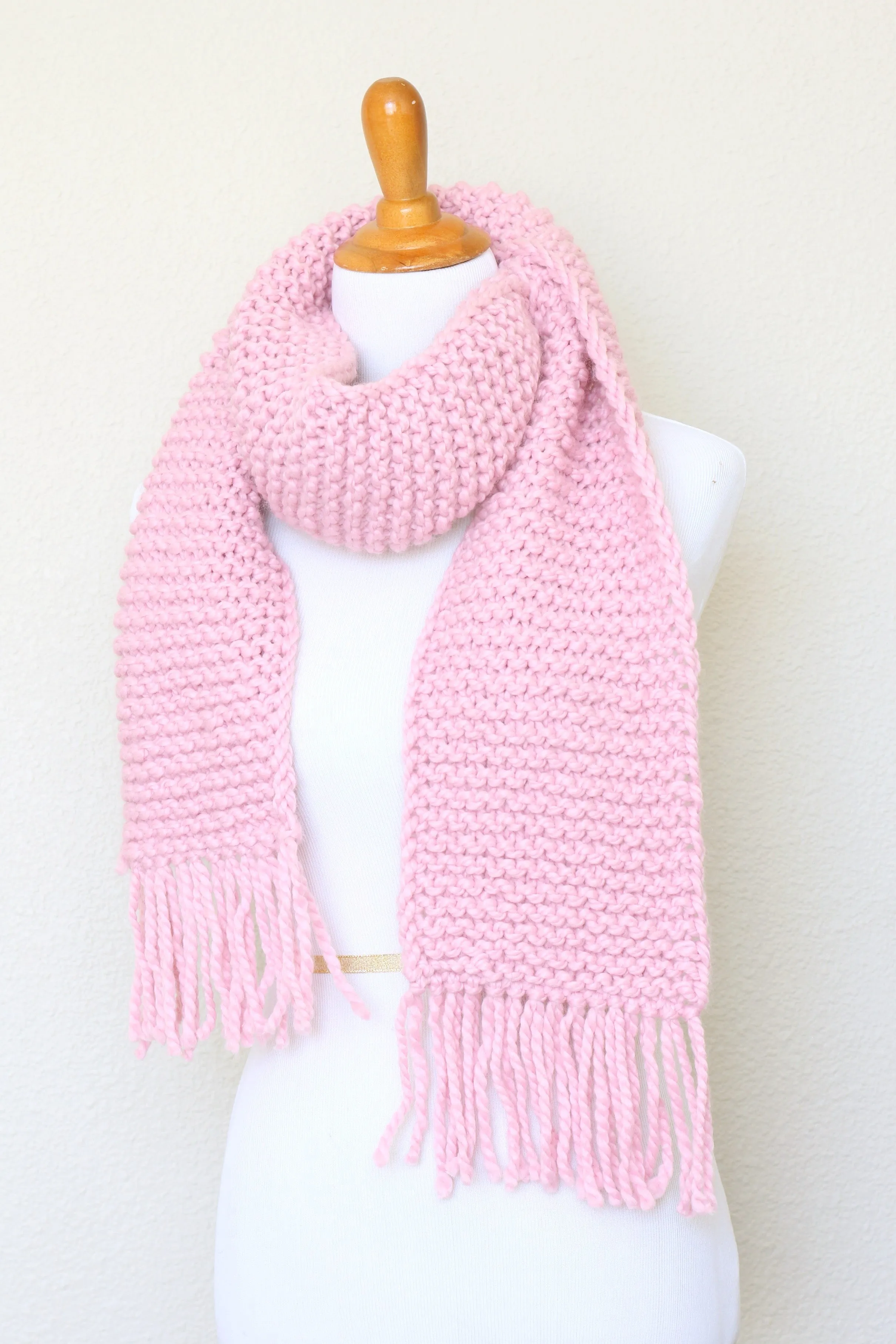 Knit scarf, chunky pink scarf, oversized scarf,  women scarf, men scarf