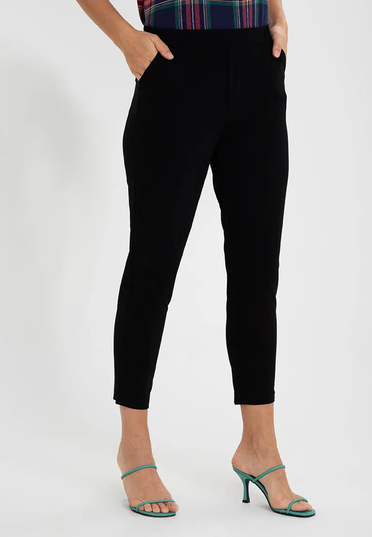 Krizia Premium Stretch Straight Cut Pants