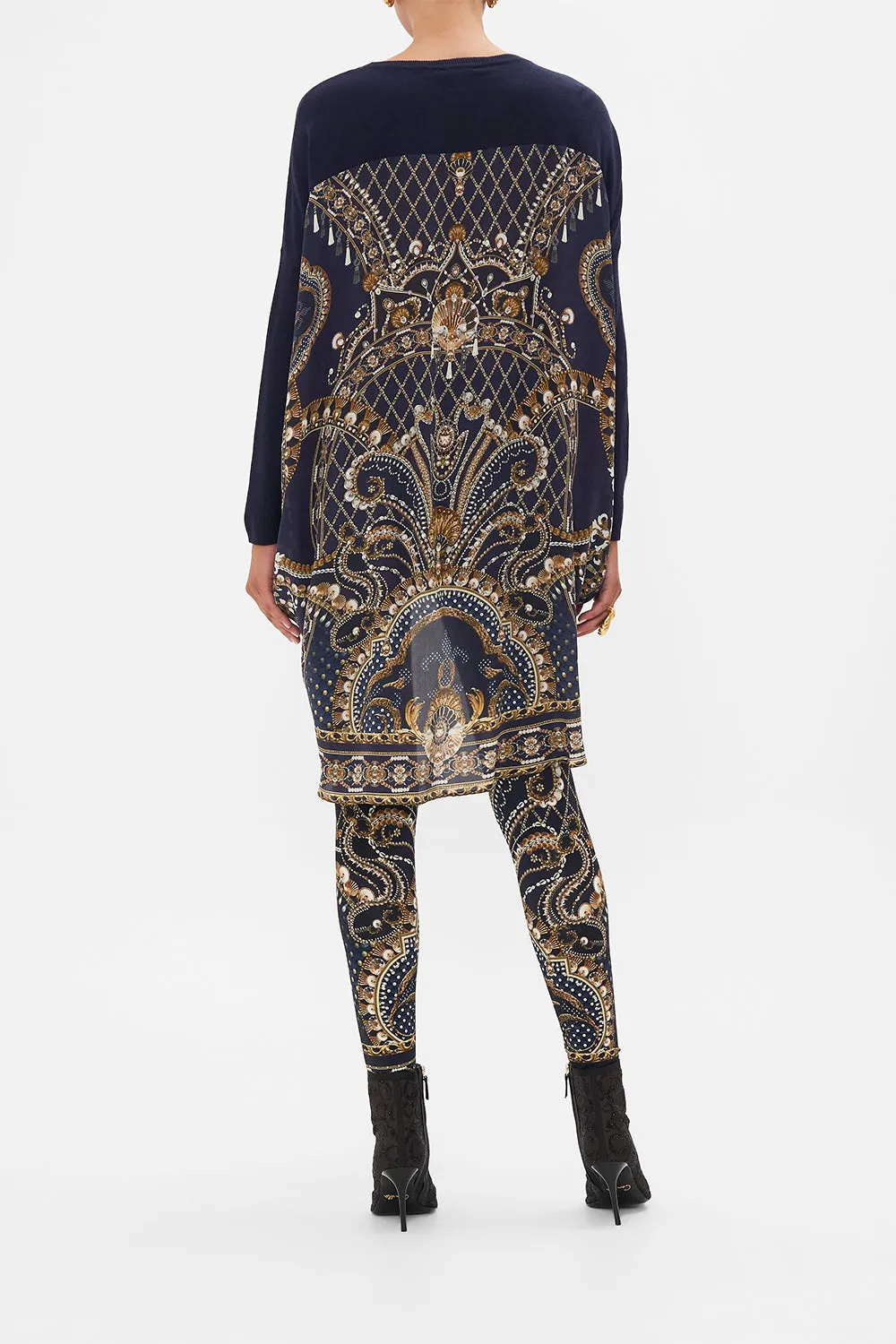 LONG SLEEVE JUMPER WITH PRINT BACK DANCE WITH THE DUKE