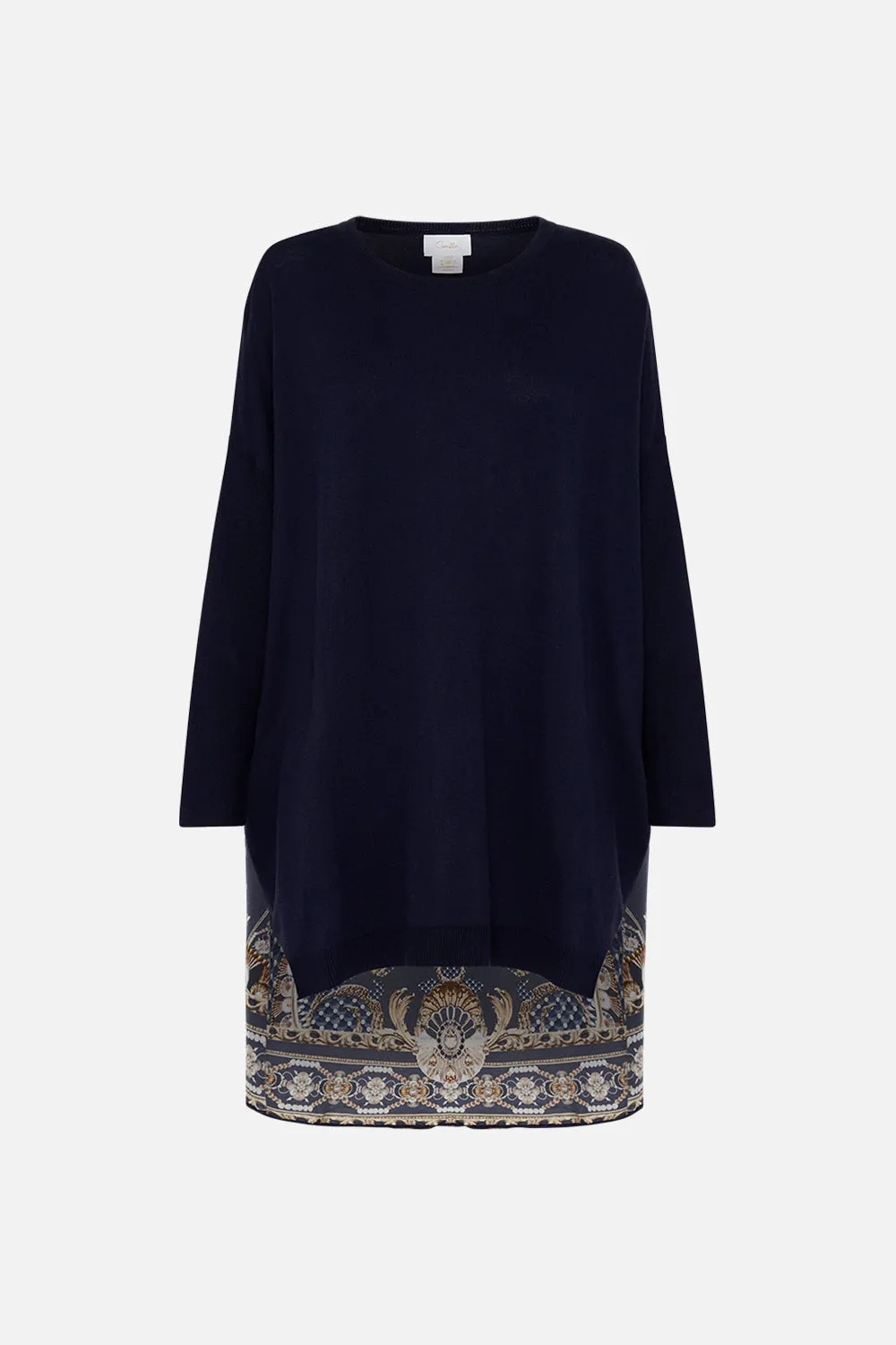 LONG SLEEVE JUMPER WITH PRINT BACK DANCE WITH THE DUKE