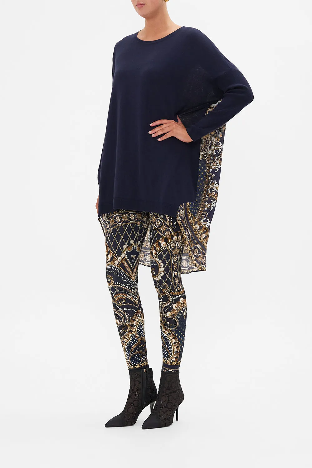 LONG SLEEVE JUMPER WITH PRINT BACK DANCE WITH THE DUKE