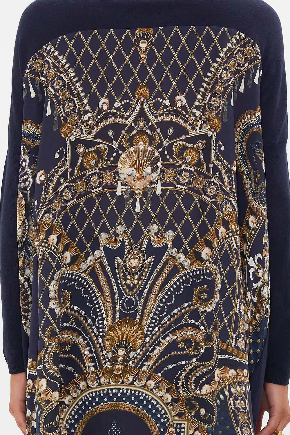 LONG SLEEVE JUMPER WITH PRINT BACK DANCE WITH THE DUKE