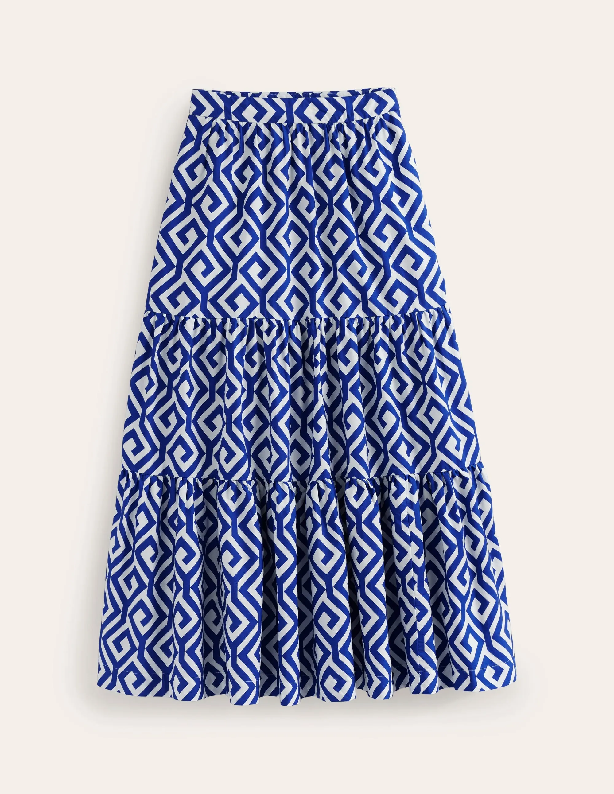 Lorna Tiered Maxi Skirt-Surf the web, Maze
