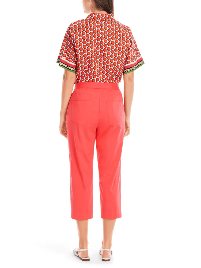 Marc Cain Additions Women's FRIA Culotte Trousers In Coral YA 81.02 W40 COL 222