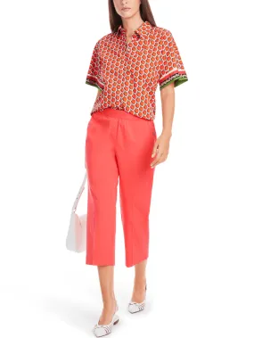 Marc Cain Additions Women's FRIA Culotte Trousers In Coral YA 81.02 W40 COL 222