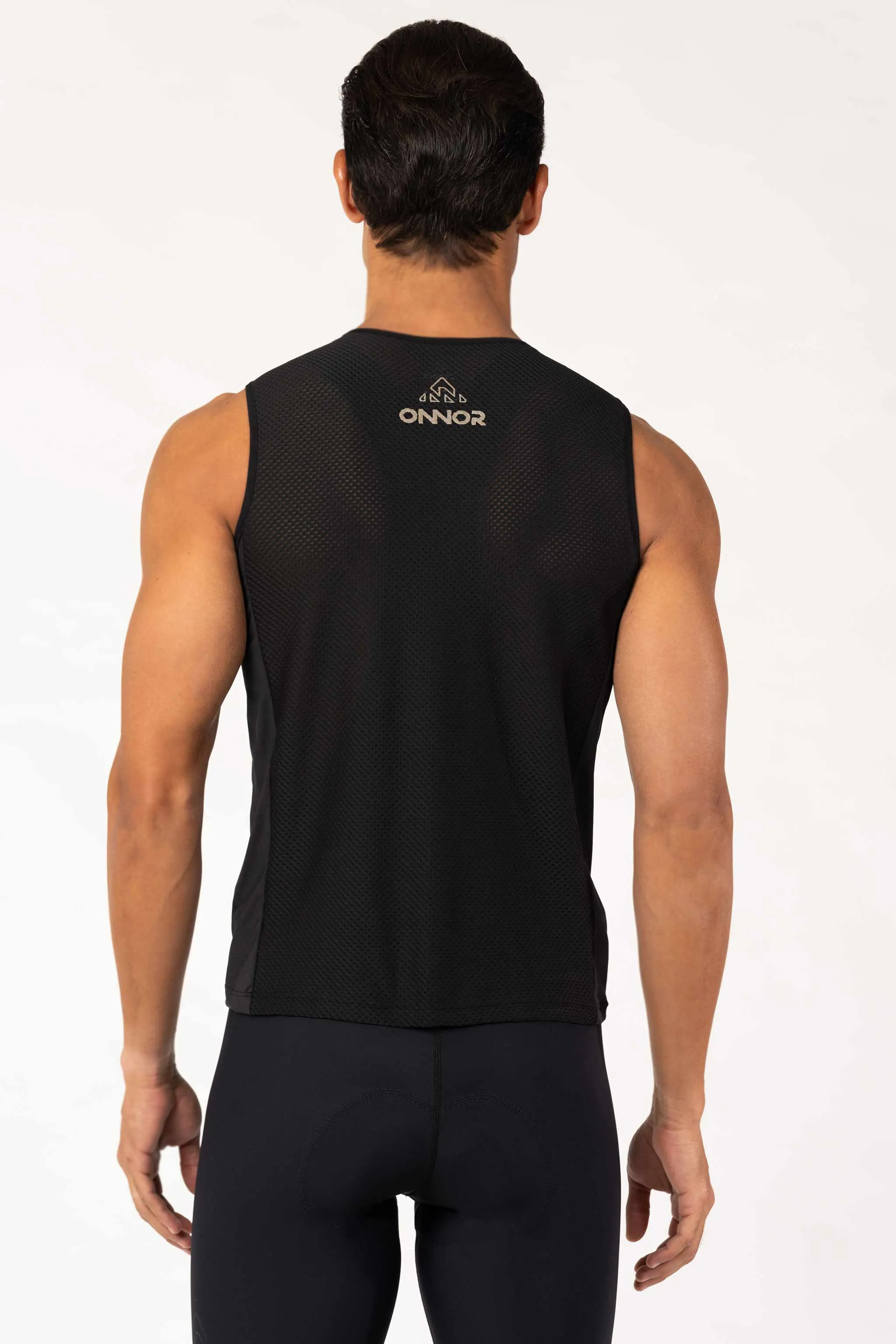 Men's Black Pro Running Base Layer