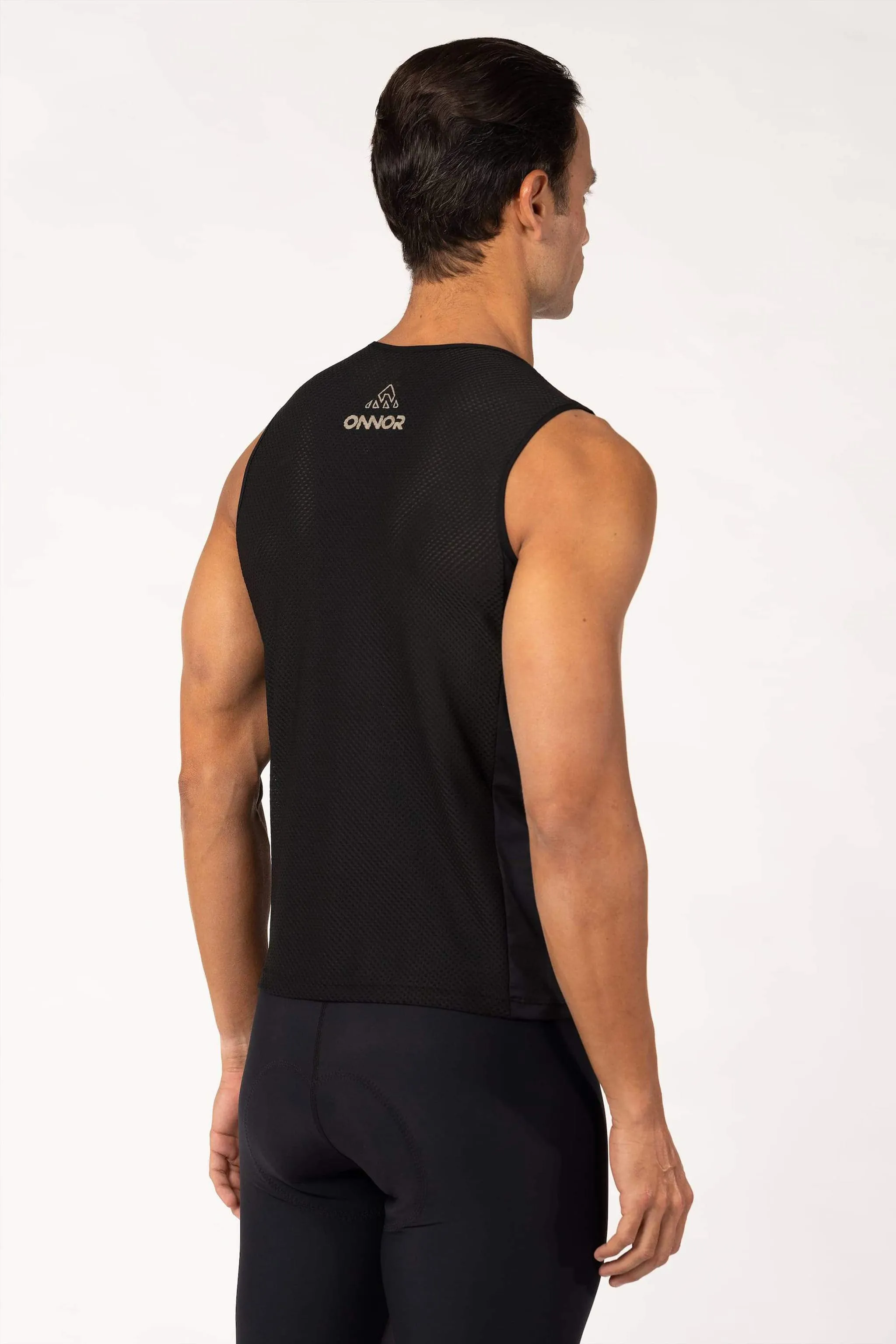 Men's Black Pro Running Base Layer