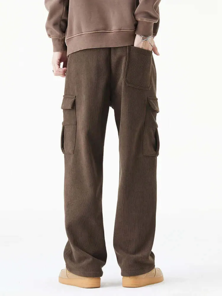 Men's Relaxed Fit Corduroy Cargo Pants