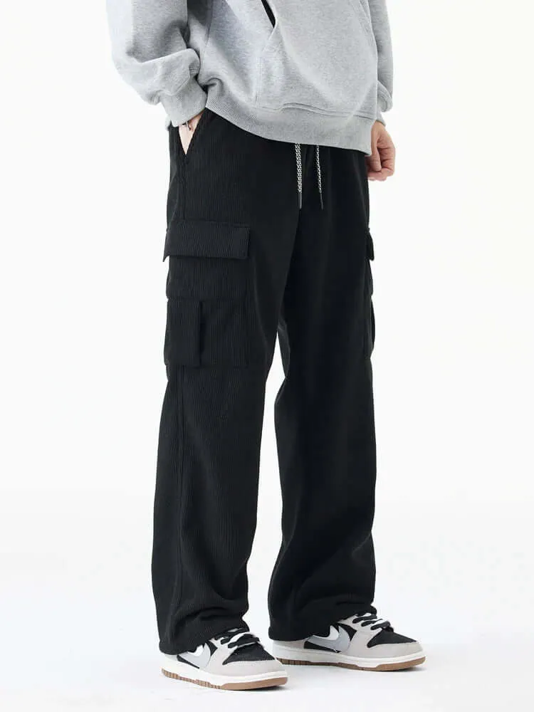 Men's Relaxed Fit Corduroy Cargo Pants