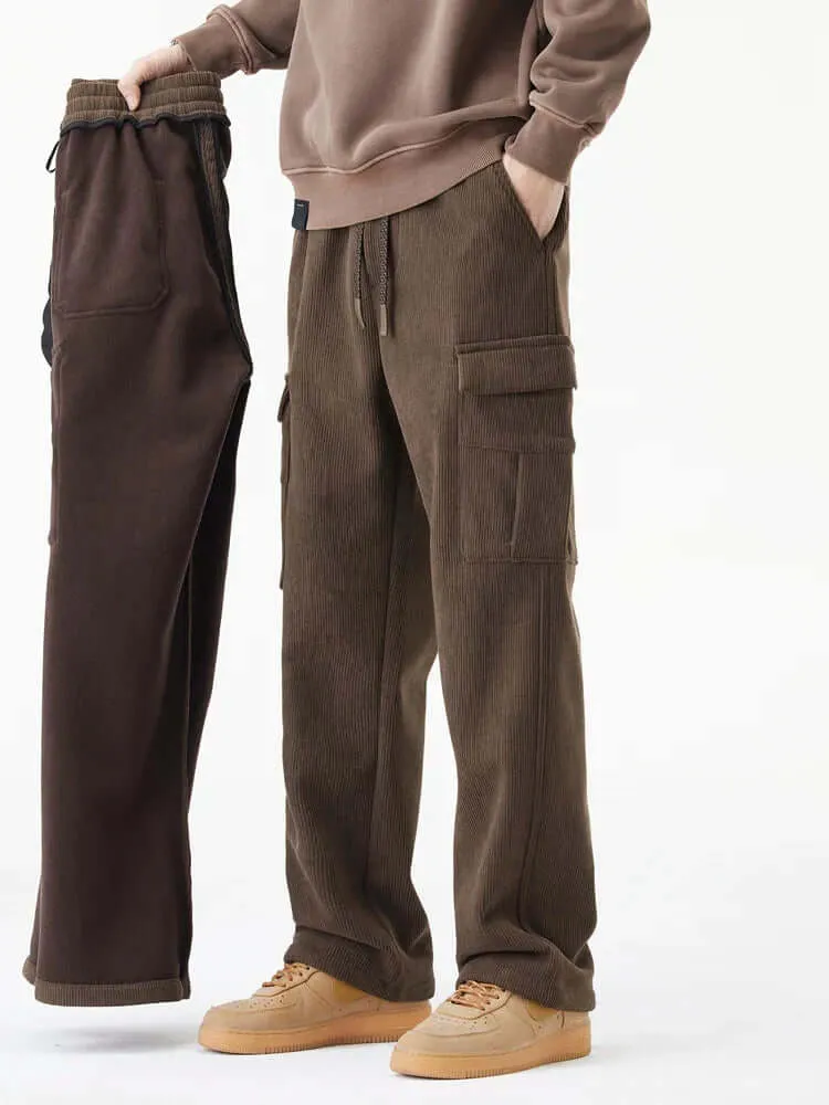 Men's Relaxed Fit Corduroy Cargo Pants