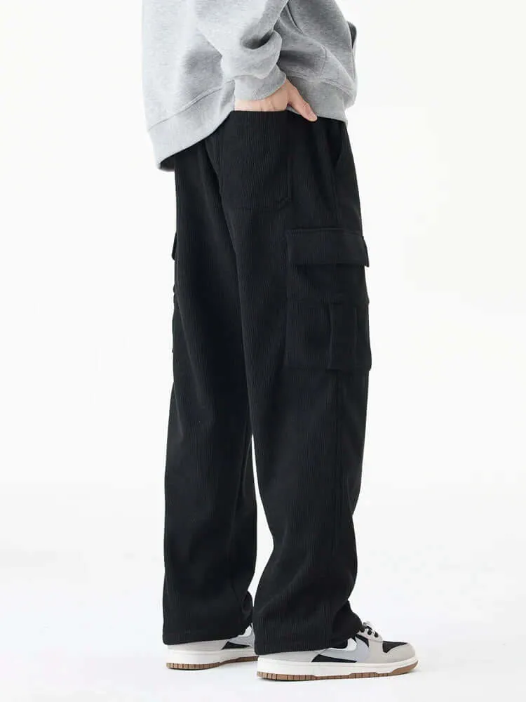 Men's Relaxed Fit Corduroy Cargo Pants