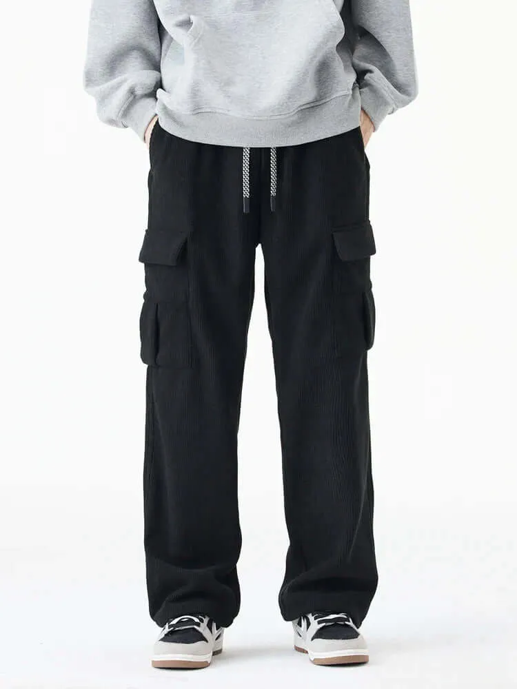 Men's Relaxed Fit Corduroy Cargo Pants