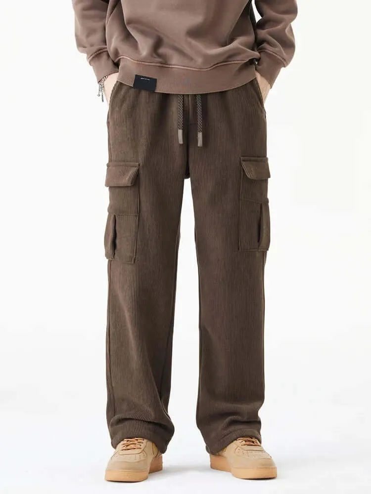 Men's Relaxed Fit Corduroy Cargo Pants