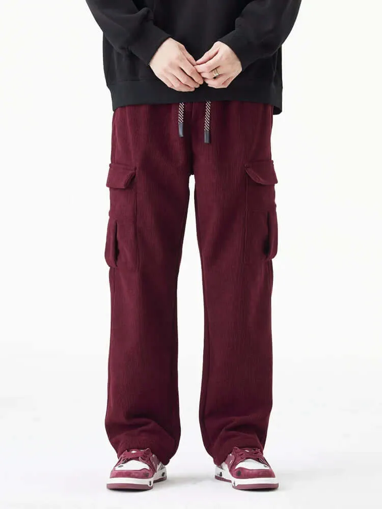 Men's Relaxed Fit Corduroy Cargo Pants