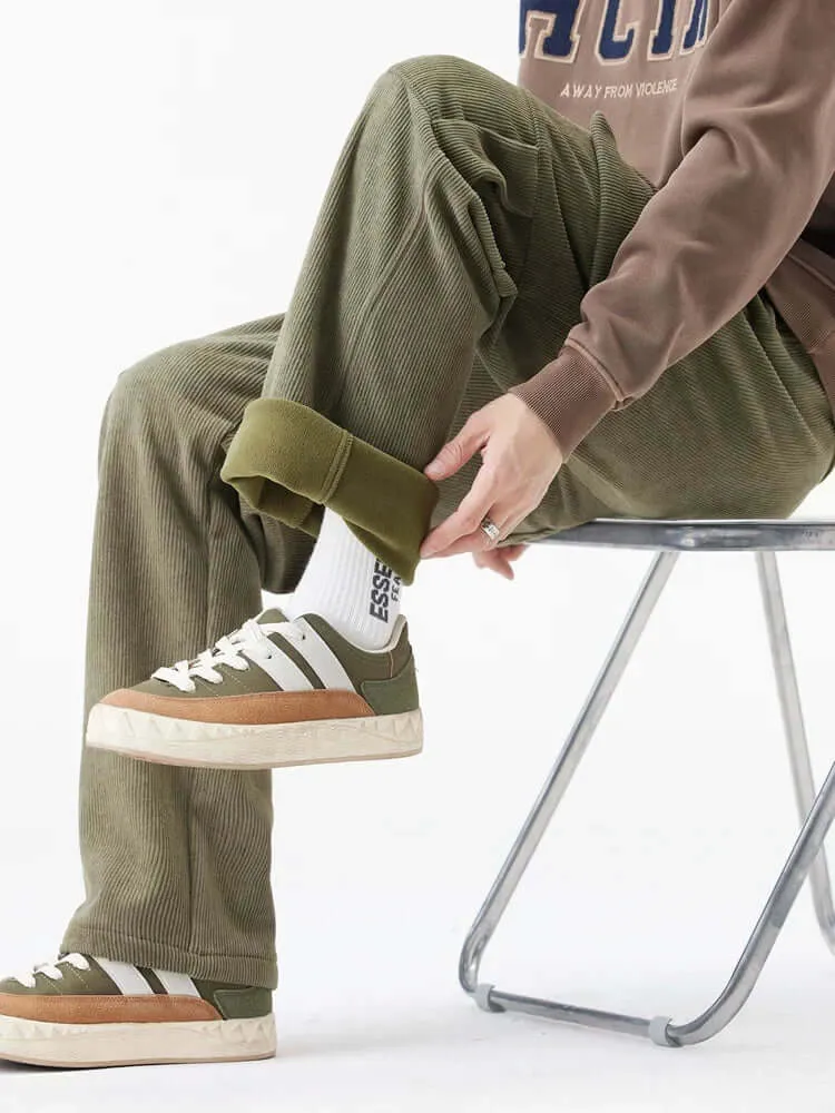 Men's Relaxed Fit Corduroy Cargo Pants