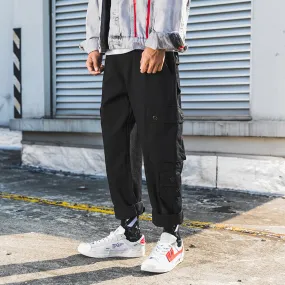 Men's Straight Cargo Pants