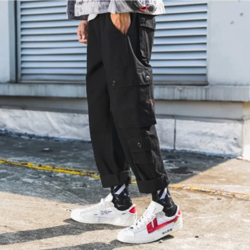 Men's Straight Cargo Pants