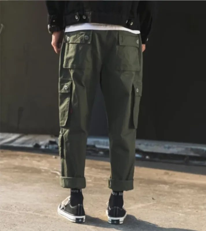 Men's Straight Cargo Pants