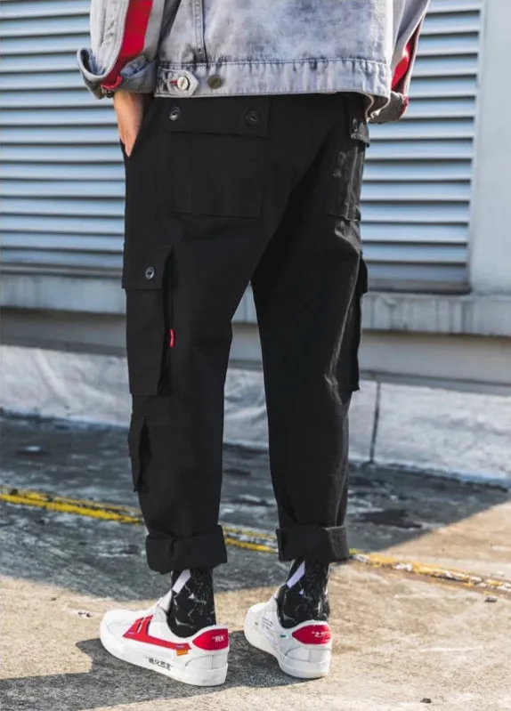 Men's Straight Cargo Pants