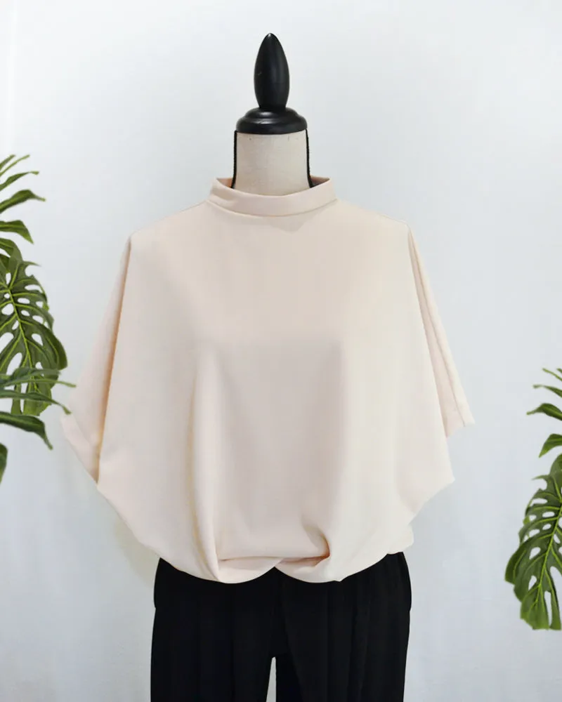 Oltman Short Sleeves Neocrepe Top