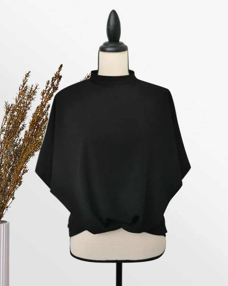 Oltman Short Sleeves Neocrepe Top