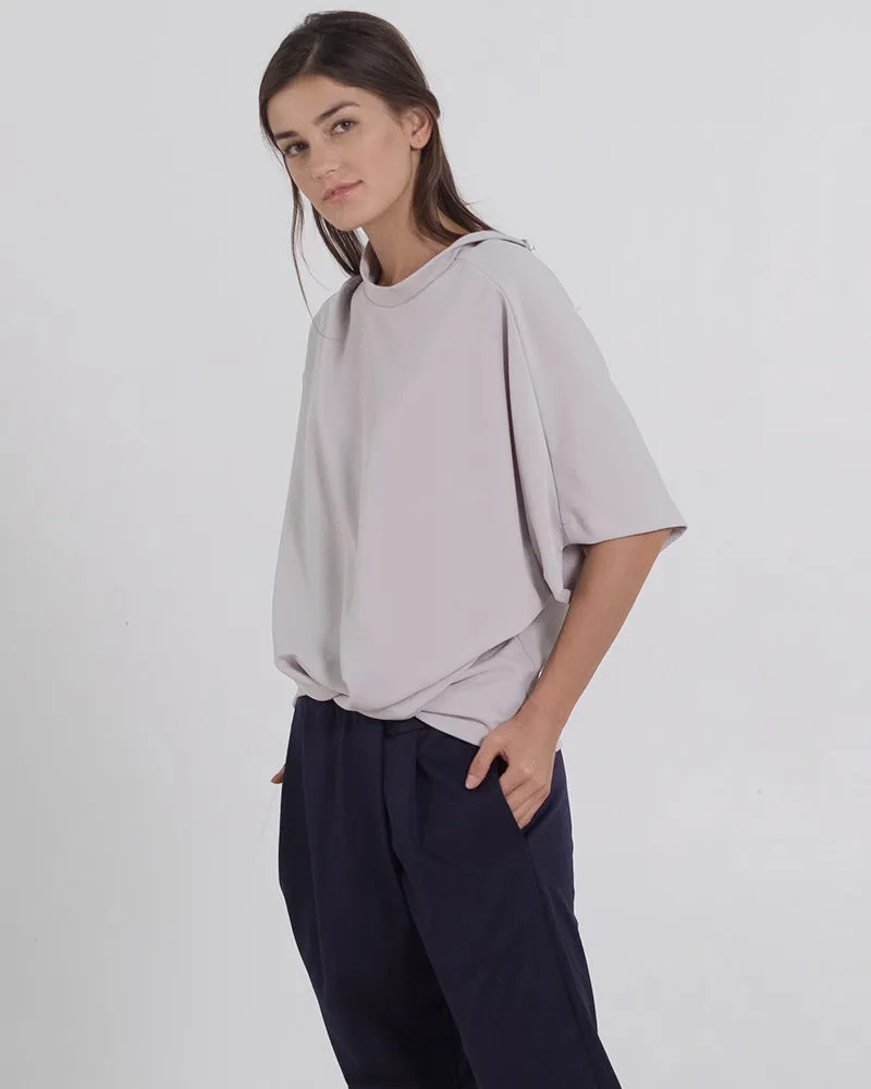 Oltman Short Sleeves Neocrepe Top