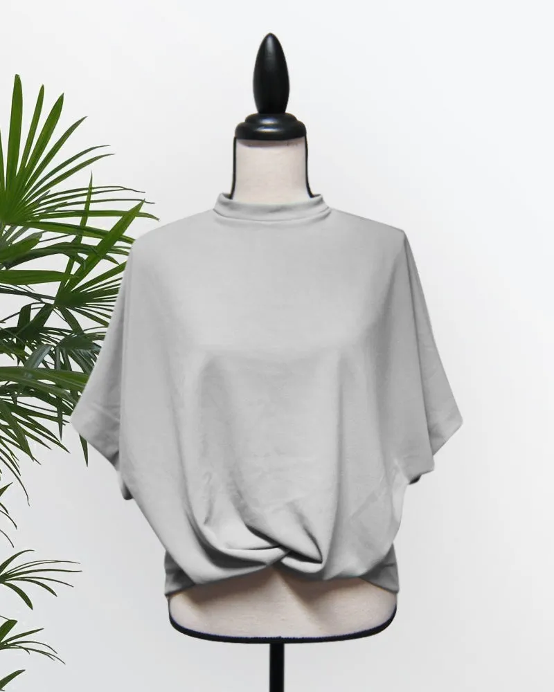 Oltman Short Sleeves Neocrepe Top