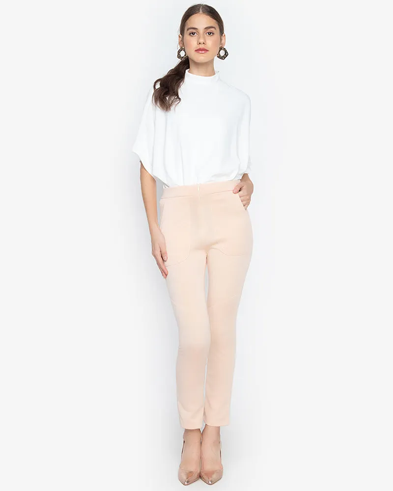 Oltman Short Sleeves Neocrepe Top