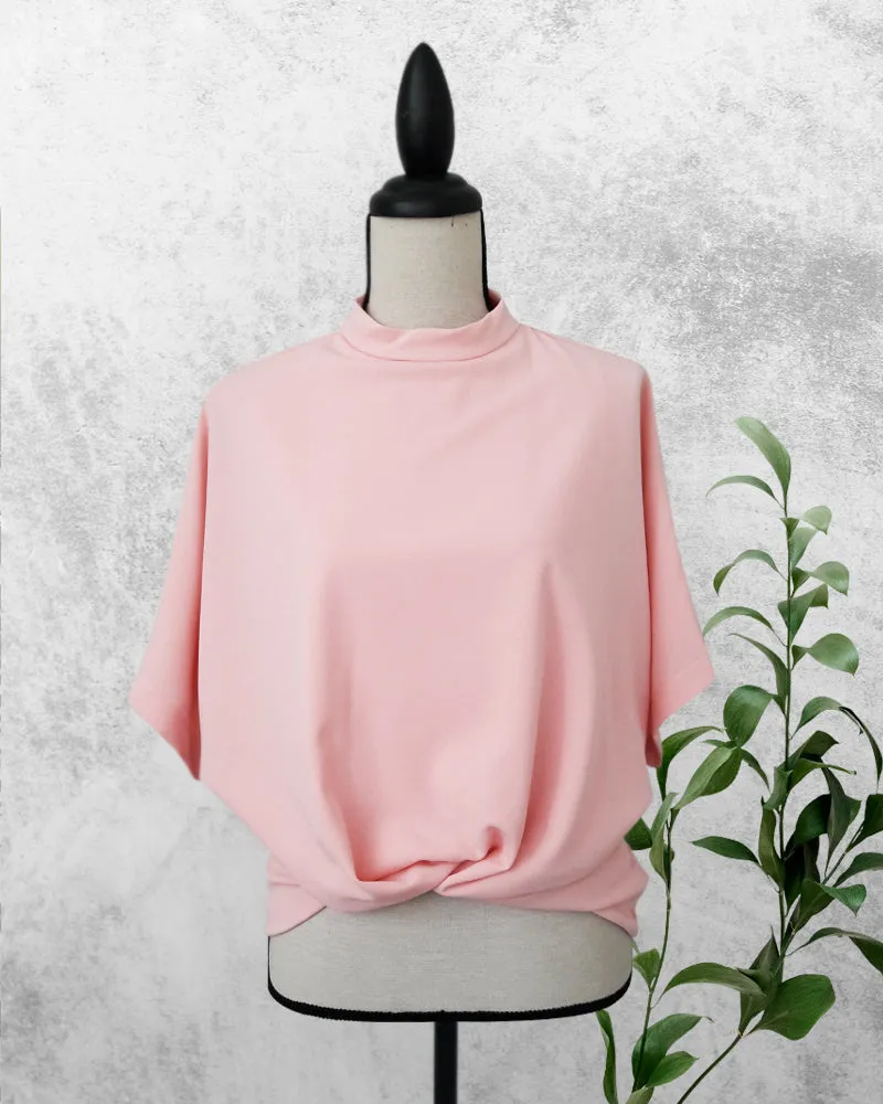 Oltman Short Sleeves Neocrepe Top