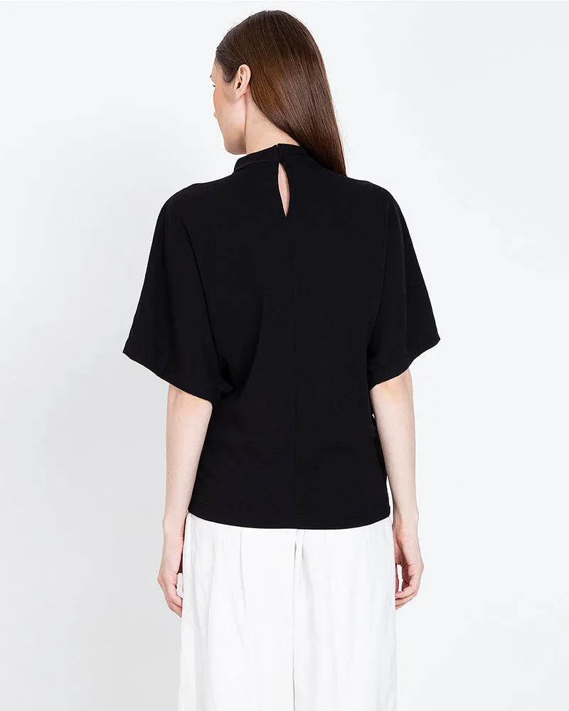 Oltman Short Sleeves Neocrepe Top