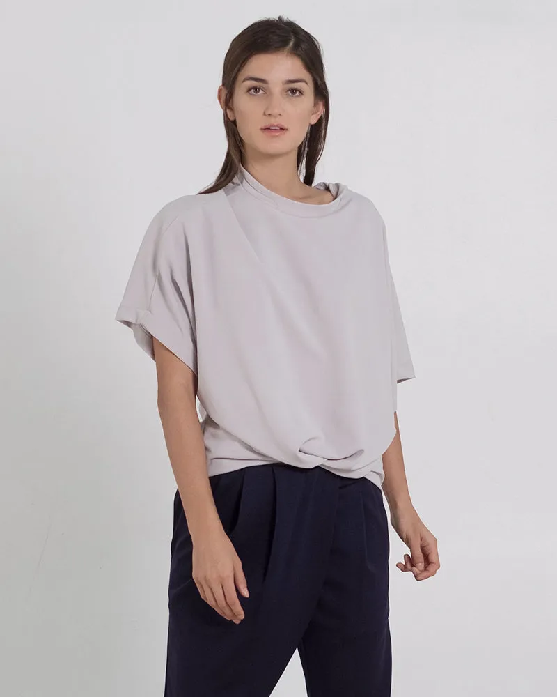 Oltman Short Sleeves Neocrepe Top