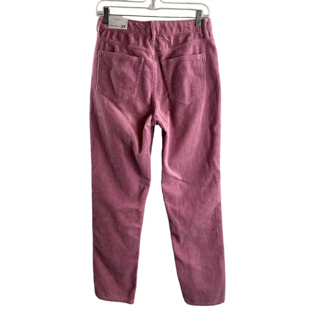 PAC SUN Size 26 Pink Corduroy NWT PANTS