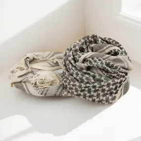 Palestine Arab Scarf: Traditional Keffiyeh Headwear for All