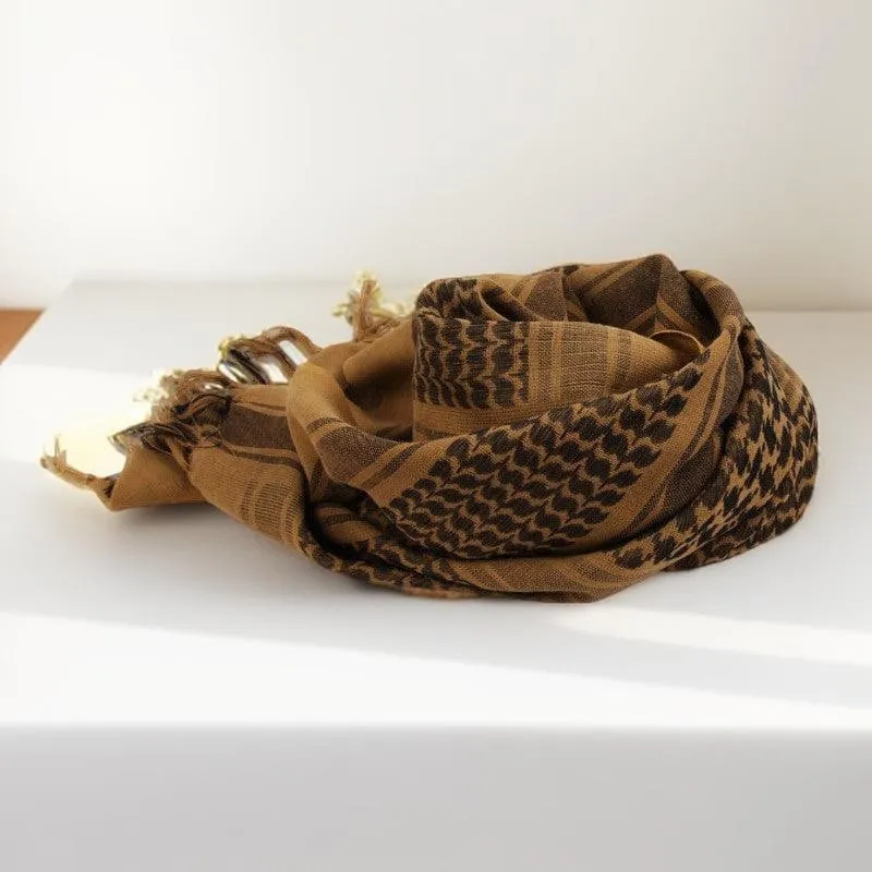 Palestine Arab Scarf: Traditional Keffiyeh Headwear for All