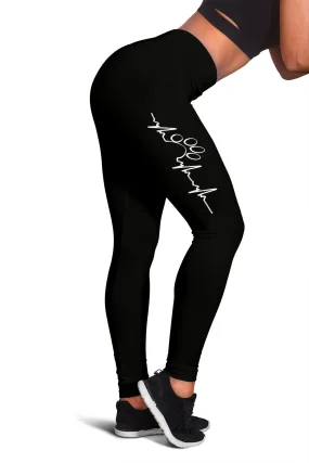 Paw heartbeat leggings