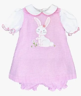 Petit Ami Dress with Bunny Applique