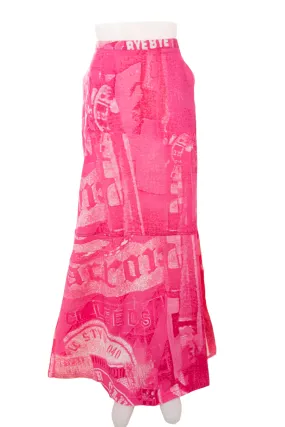 Printed Maxi skirt