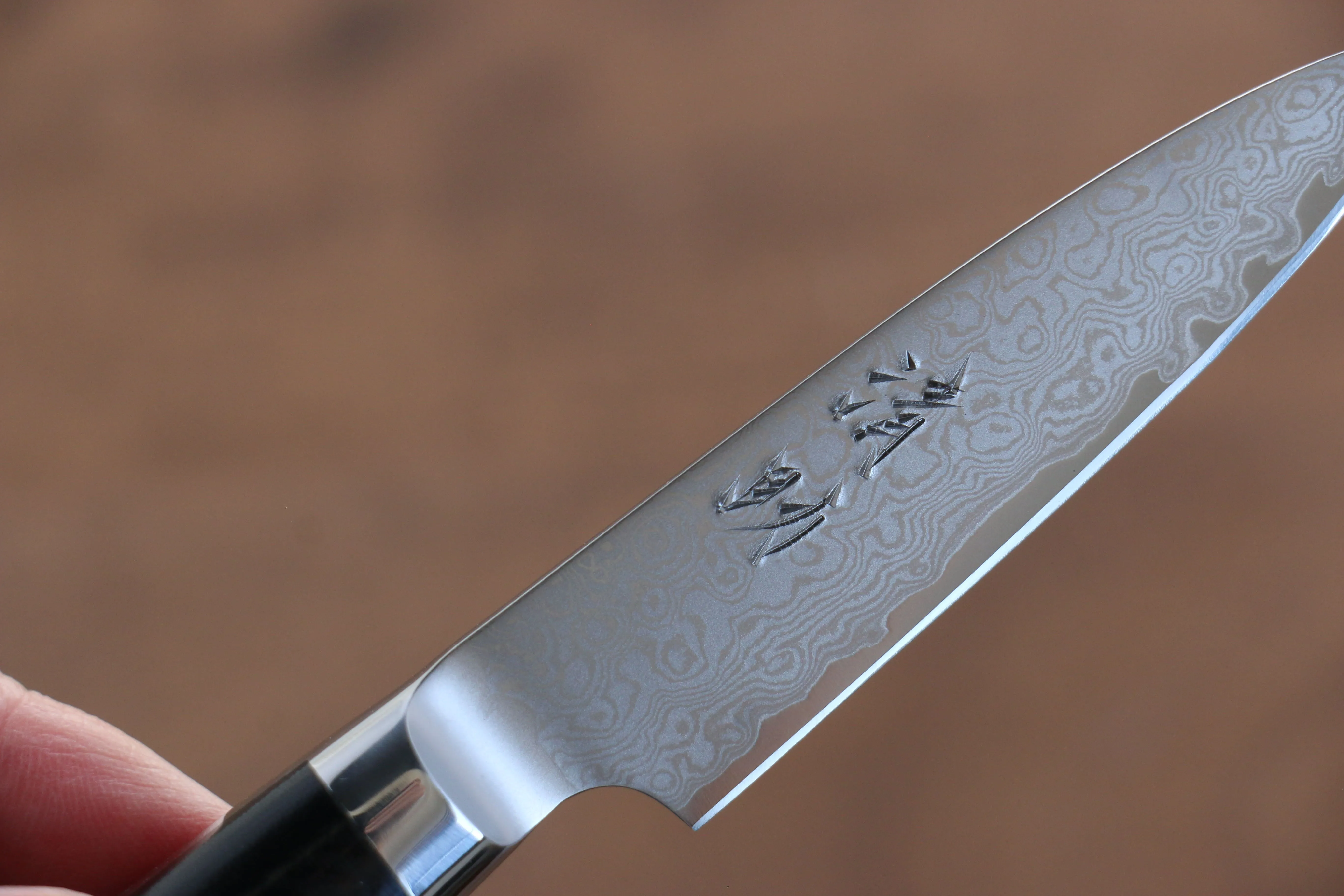 Seisuke VG10 33 Layer Damascus Paring 75mm Micarta Handle