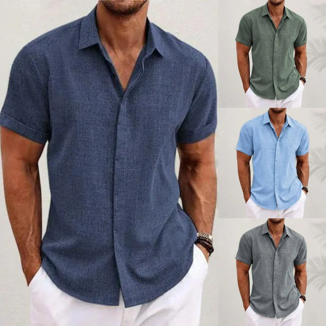 Simon - Cotton Linen Shirt