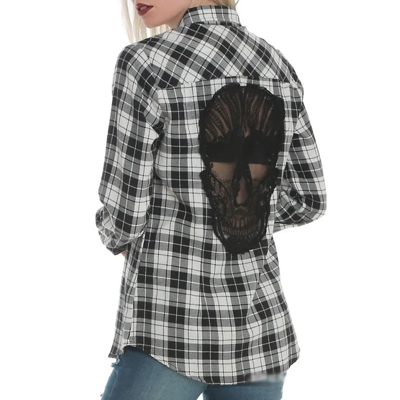 Skull Loose Fit Shirt