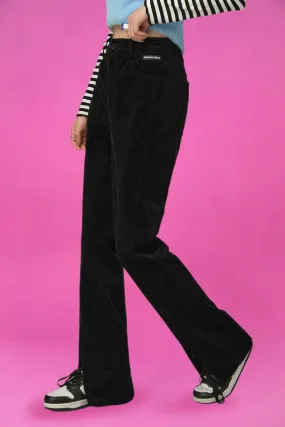Slit Corduroy Pants