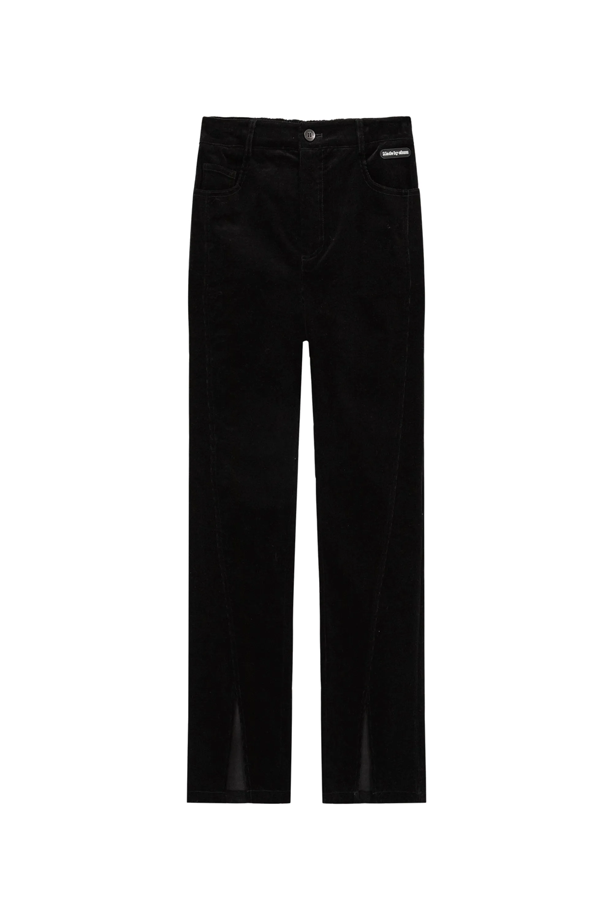 Slit Corduroy Pants