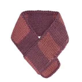 Smithy Mauve & Pink Stripe Pull-On Dog Neck Warmer