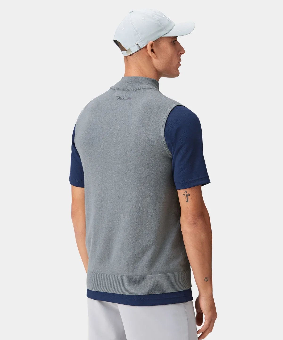 Stone TX Knit Vest