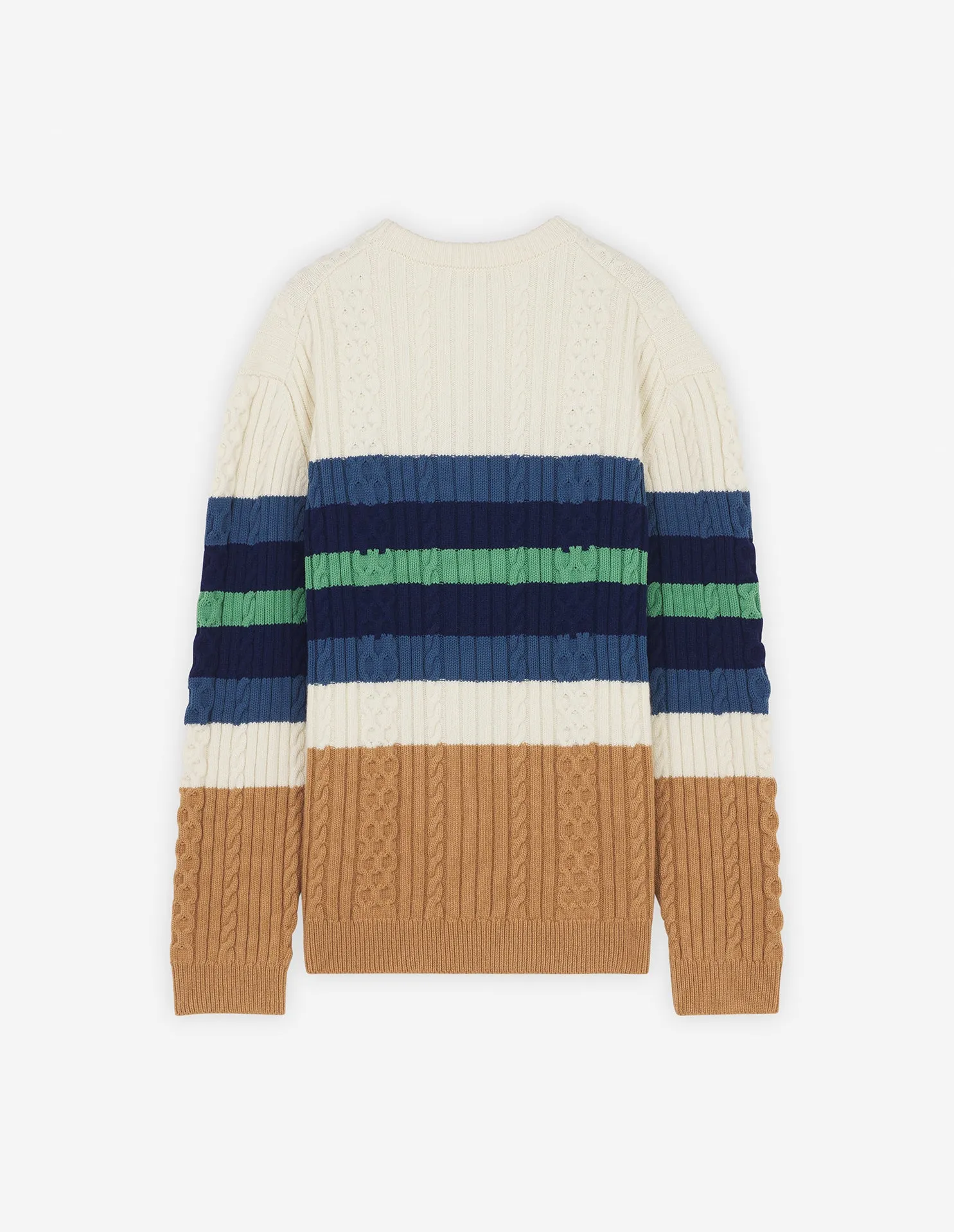 STRIPED CABLE JUMPER