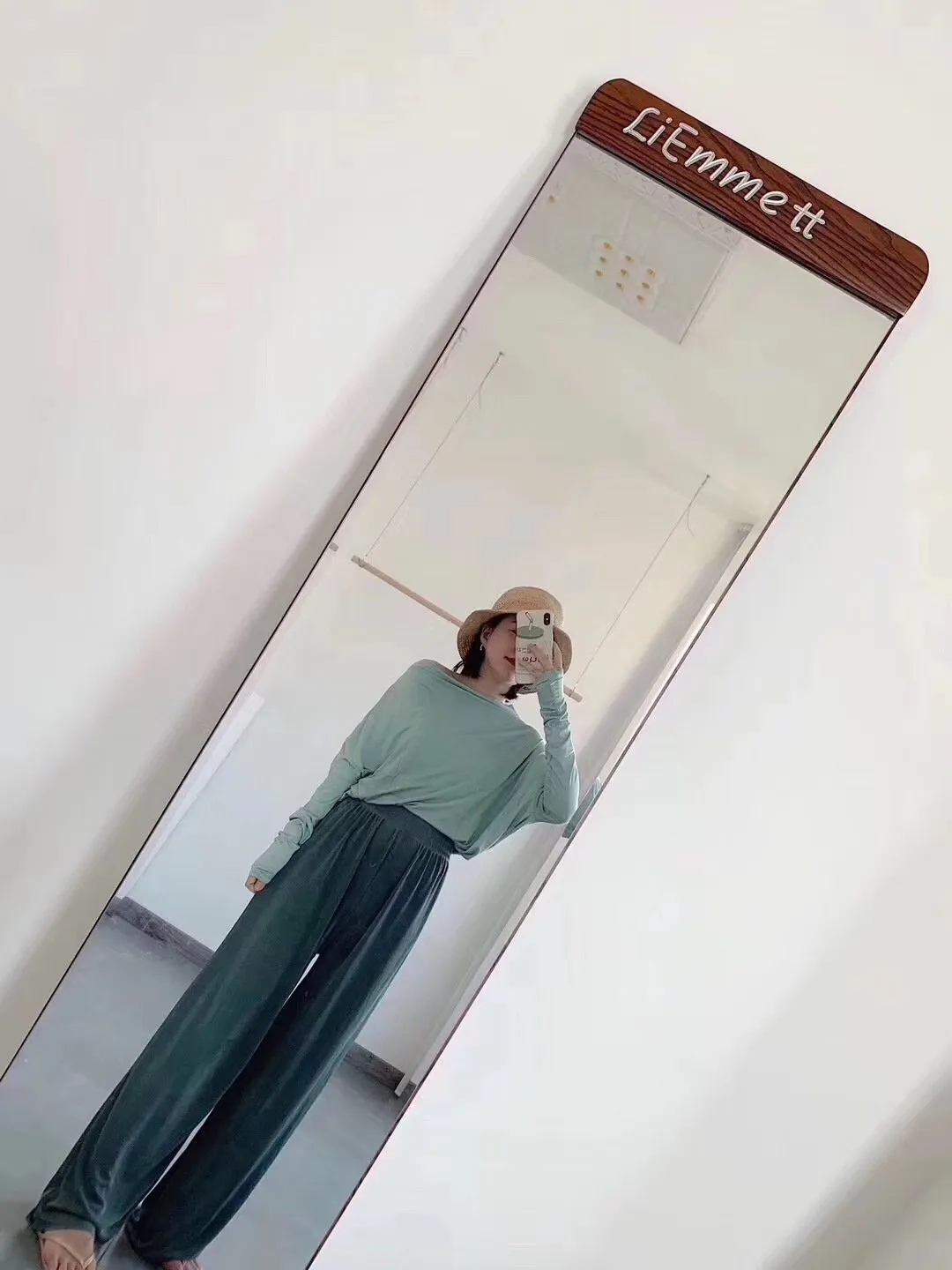 Summer Korean High Waist Wide Leg Long Women Drape Straight Floor Length Casual Trendy Ice Silk Pants Culottes