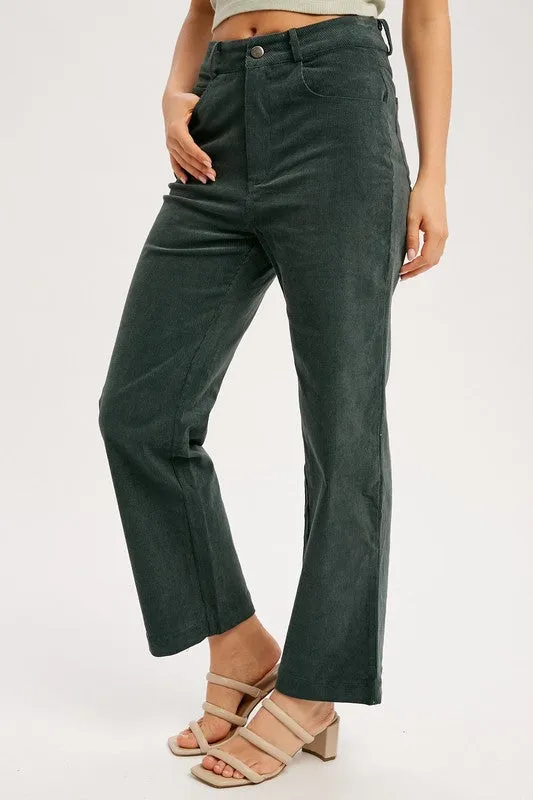 The Rowan Corduroy Straight Leg Pants