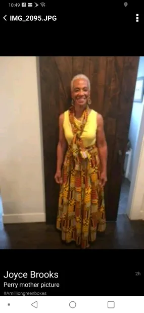 Traditional Print Maxi print
